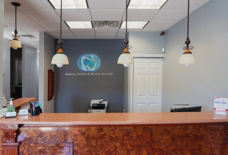 Reception area of Nu Dental Brick